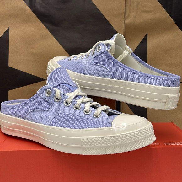Converse WMNS Chuck 70 Mule 'Serene Sapphire' A00539C Lavender Sneakers - Picture 8 of 16